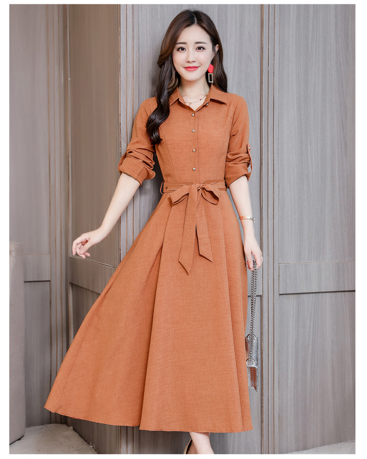 sd-16632 dress-brown